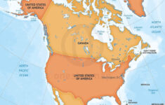 Vector Map North America Bathymetry One Stop Map