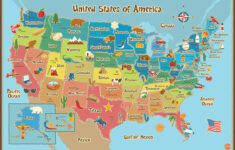 WallPops Kids Usa Dry Erase Map Decal Walmart Walmart
