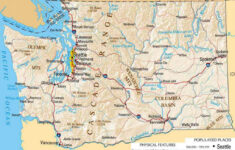 washington state road map printable printable maps Washington State Road Map Printable Printable Maps