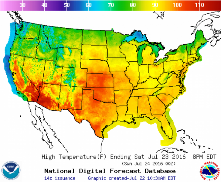 Heat Map USA