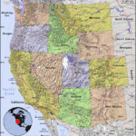 Western Usa Road Map