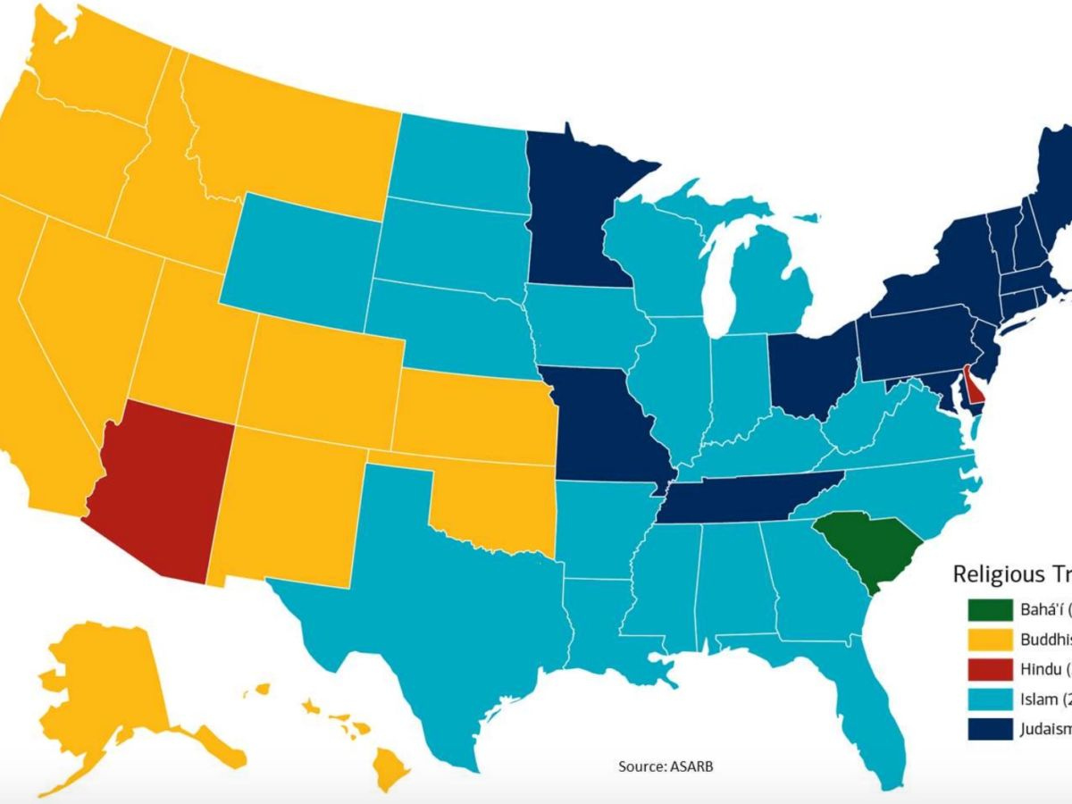 What Are The Largest Religions In The US 