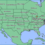 Where Is Detroit MI Detroit Michigan Map WorldAtlas