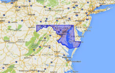 Where Is Maryland Map Location And Geography