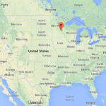 Where Is Minneapolis On Map Of USA