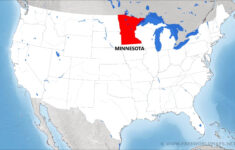 Where Is Minnesota Located On The Map