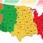 Which Are The US States Divided By Time Zones What US States Have