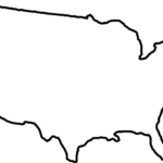 White Map Usa Clip Art At Clker Vector Clip Art Online Royalty