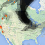 Wildfire Smoke Map August 1 2014 Wildfire Today