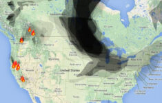 Wildfire Smoke Map August 1 2014 Wildfire Today