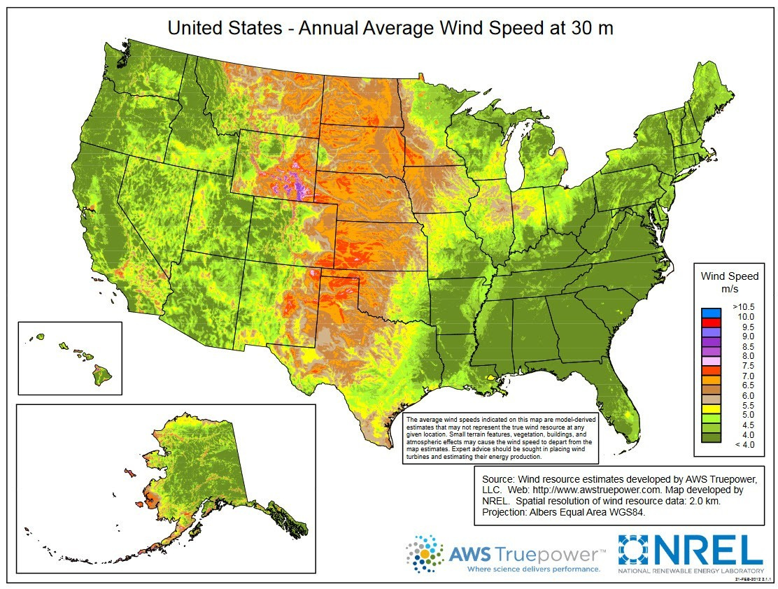 WINDExchange Wind Energy Maps And Data