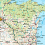 Wisconsin Map USA Doc Press
