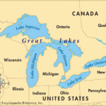 10 Best Of Printable Map Of The 5 Great Lakes Printable Map