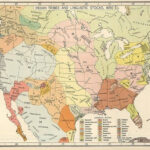 1650 US Map Of Native American Indian Tribes Linguistic Stocks
