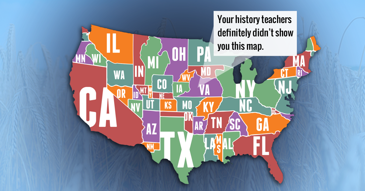 19 Maps That Perfectly Describe America And Its 50 States