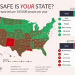 2018 S Safest States To Live In Crime Heat Map Of America VueVille