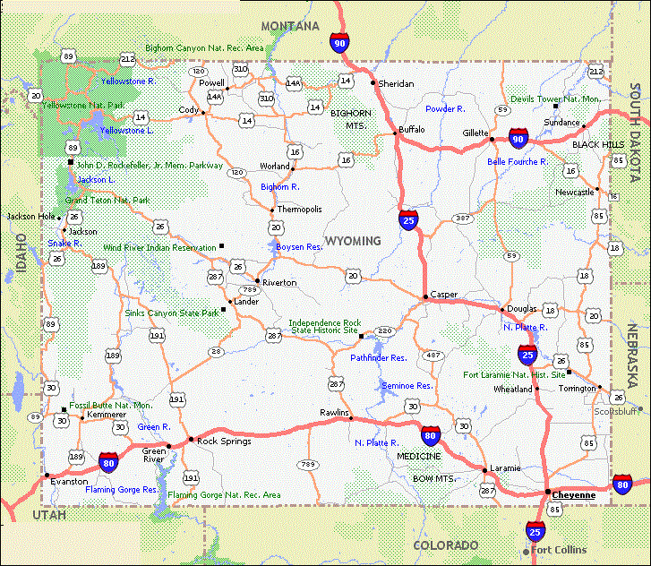 30 University Of Wyoming Map Maps Online For You