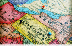 46 X 34 Cork Board US Map US Travel Map With Pins Corkboard