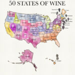 50 States Of Wine Map Wine Folly