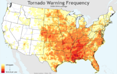 A Look At All The Tornado Warnings Since 2008 maps U S Tornadoes