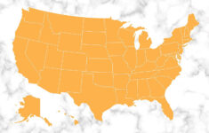 Amazon Gold USA Map On Marble Print Home Decor Poster Modern