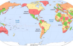 America centered world map jpg Map Pictures