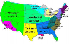 AMERICAN ACCENTS American Accent Southern Accents Map