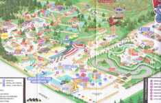Amusement Parks In Usa Map Maping Resources