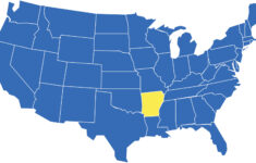 Arkansas location map
