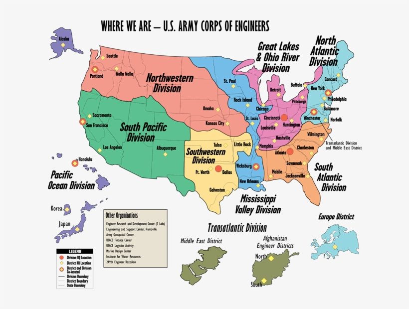 Army Bases In Us Map Map Of The World