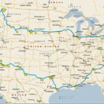 Around The United States Road Trip Map American Road Trip Trip