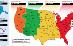 As Daylight Saving Time Ends Track US Time Zones In BTS National