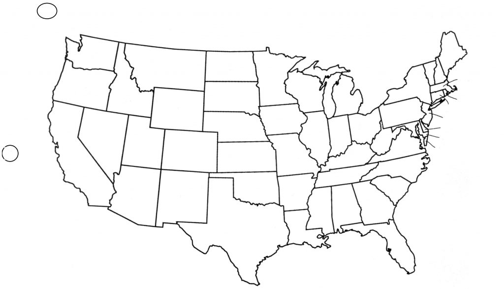 Black And White Map Us States Usa50Statebwtext Awesome Best Blank Us 