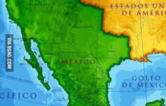 Border Of Mexico USA Before The War Of 1844 1848 9GAG