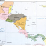 Central America Political Map Full Size Gifex