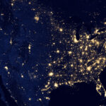 City Lights Of The United States 2012