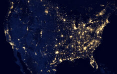 City Lights Of The United States 2012