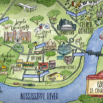 City Of New Orleans Map Jodi Lea Stewart Author