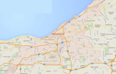 Cleveland Ohio Map United States