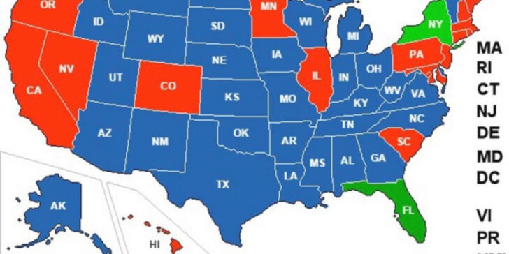 Concealed Carry USA Map