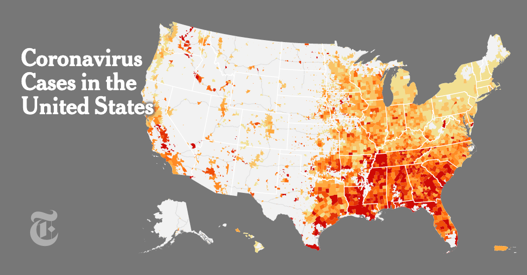 Coronavirus In The U S Latest Map And Case Count The New York Times