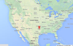 Dallas On Map Of USA