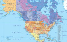 Detailed Clear Large Political Map Of North America Ezilon Maps