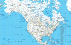 Detailed Clear Large Road Map Of North America Ezilon Maps