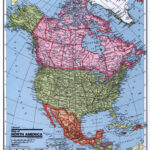 Detailed Political Map Of North America North America Mapsland