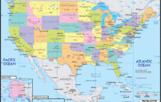 Detailed Political Map Of United States Of America Ezilon Maps