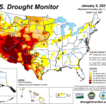 Drought News January 7 2021 Much Of The Rest Of The West Was