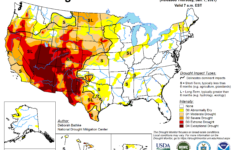Drought News January 7 2021 Much Of The Rest Of The West Was