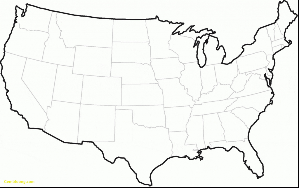 East Coast Of The United States Free Map Blank For Outline Eastern 