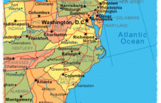 EAST COAST USA TRAVEL MAPS